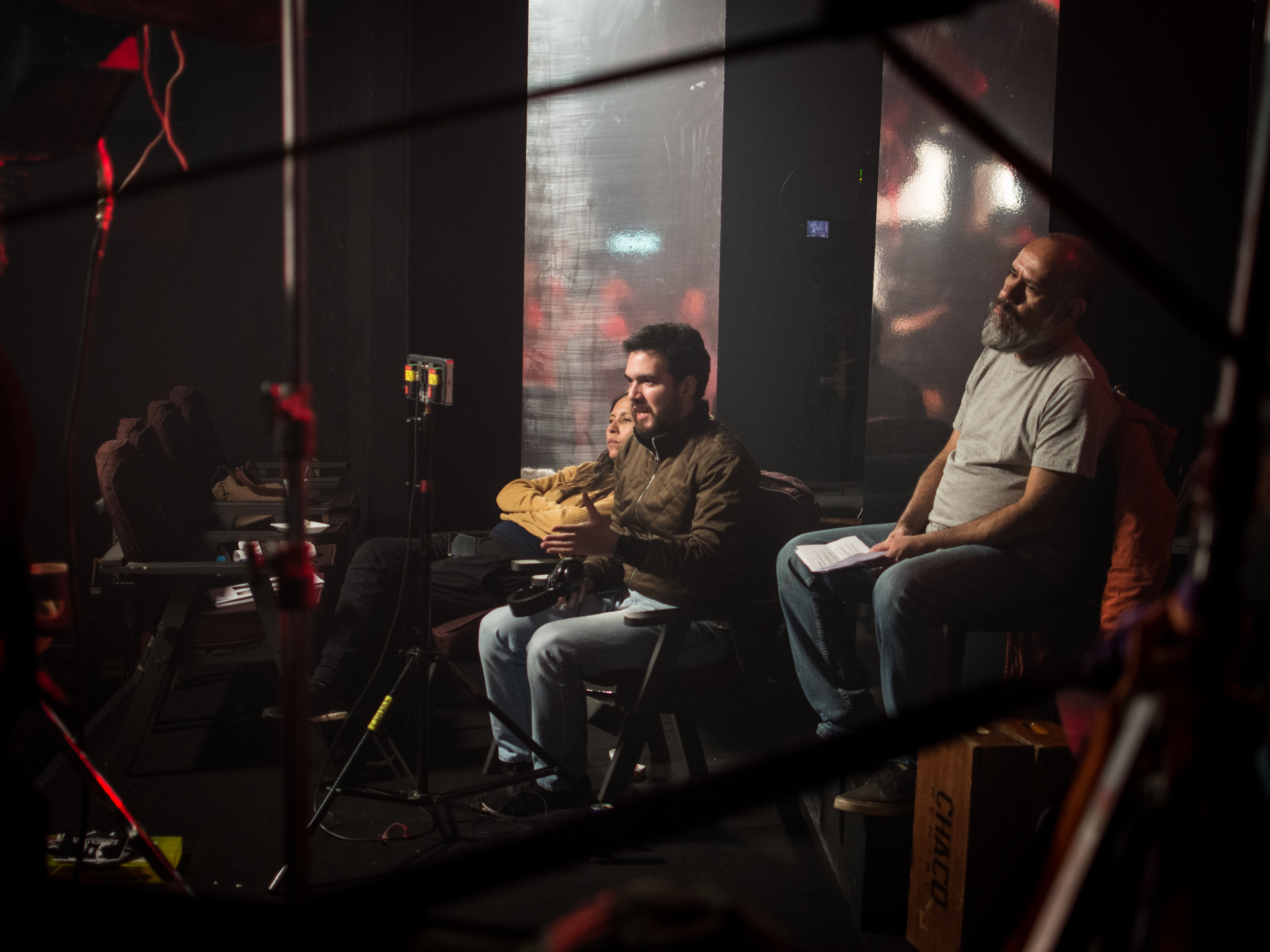 Set de filmación, La Última Obra